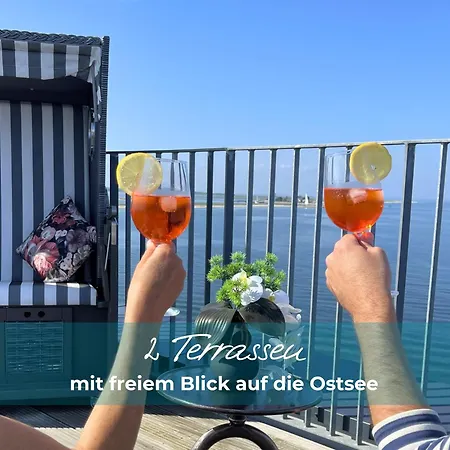 Apartment Sea Point – Traumhafter Ostseeblick Und Moderne Eleganz Im Ostseeresort *